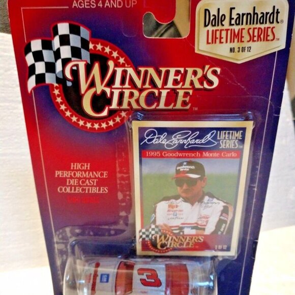 Winner's Circle #3 Dale Earnhardt 1995 Goodwrench Chevy Lifetime Series #3 of 12 - Picture 6 of 6